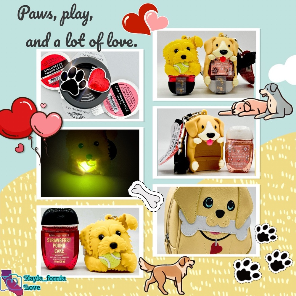 🐶Strawberry Pound Cake & Strawberry Snowflakes 🐾 16 pc gift set - Picture 4 of 5